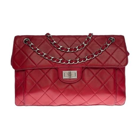 borsa chanel 2.55 rossa|Borsa a mano 2.55 CHANEL da donna .